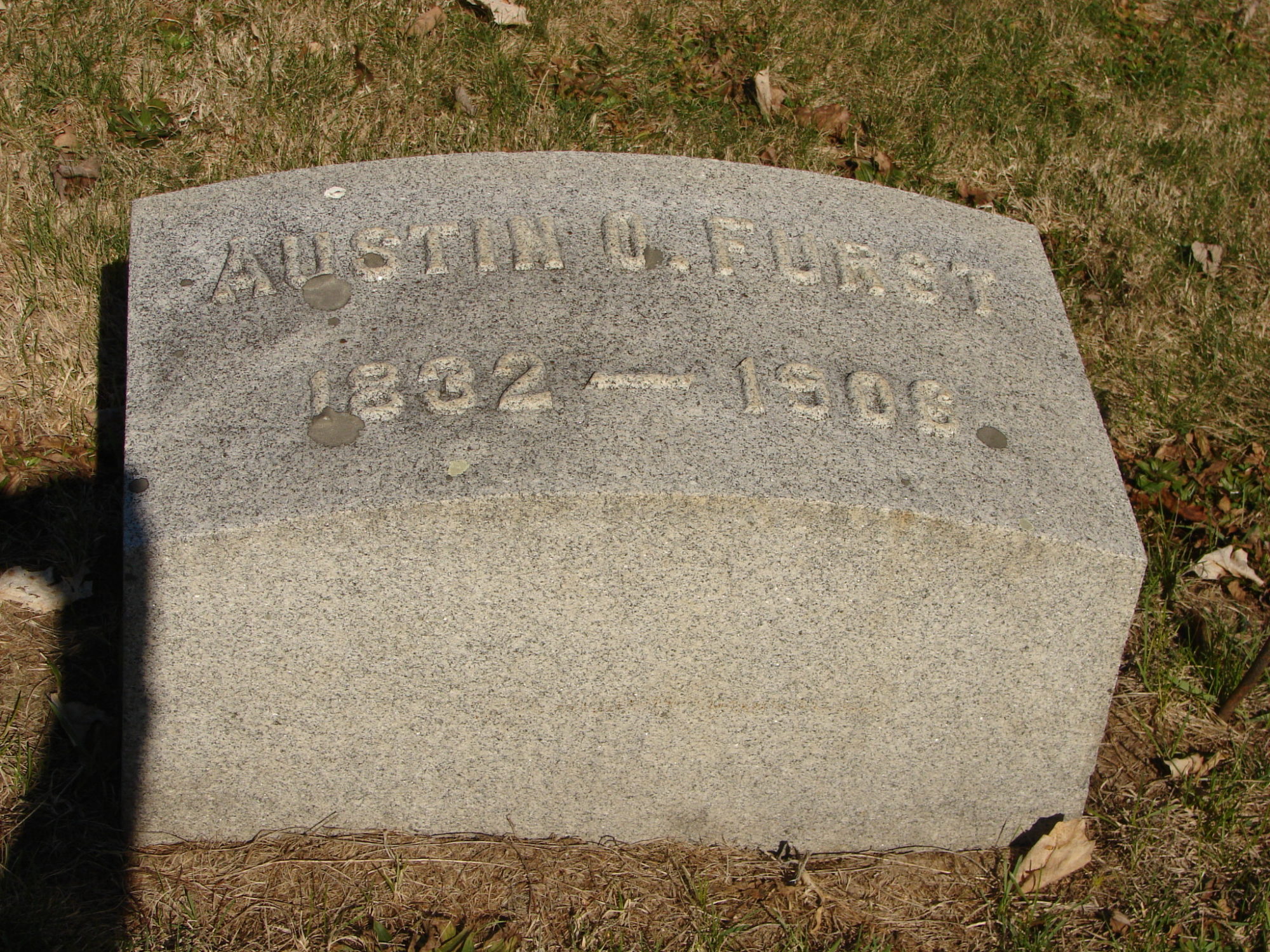 Austin Owen Furst Gravestone