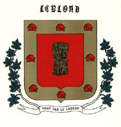 le Blonde Coat of Arms