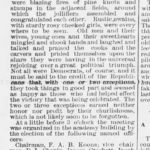 David H. Bogert, The Union Leader Fri Dec 2, 1892, p3, A Great Ox-Roast