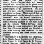 David H. Bogert, The Wilkes Barre Record, Mon Nov 28, 1892, p8, Ox Roast at New Columbus