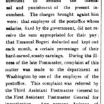 Emanuel Bogert, Dollar Weekly News (Wilkes-Barre, PA) Sat Feb 19, 1887, p4