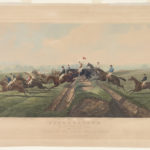 PUNCHESTOWN, Aquatint, Hand colored, 1874, Winterthur Museum 1983-0153-003